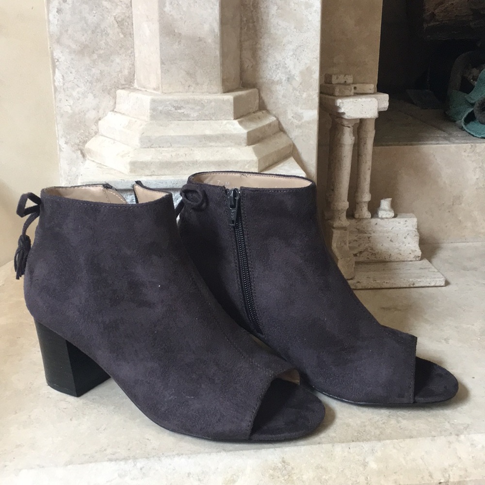 Dress Barn open toe bootie